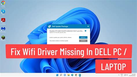 WiFi driver for Windows 10 on Dell Inspiron R15 N5110.